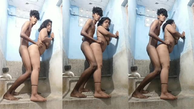 Bigbooby Girl Standing Fucking Bathroom –  Latest Indian Sex