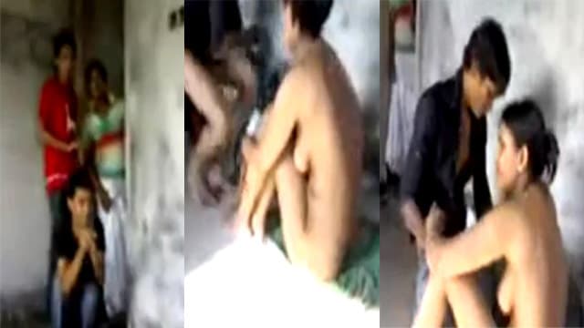 Couple Caught In Force Group Sex – Caught Porn