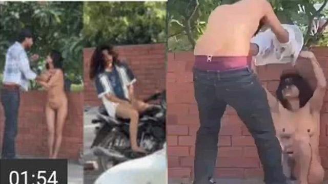 Hot Outdoor Blowjob Sex – Bihari Couple Video