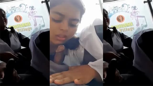 Teen Student Deep Blowjob In School Bus – Indian Sex Kahani